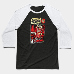 Cinema Slasher Baseball T-Shirt