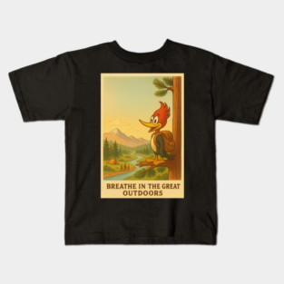 Breathe in the Great Outdoors Kids T-Shirt