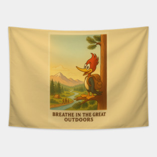 Breathe in the Great Outdoors Tapestry