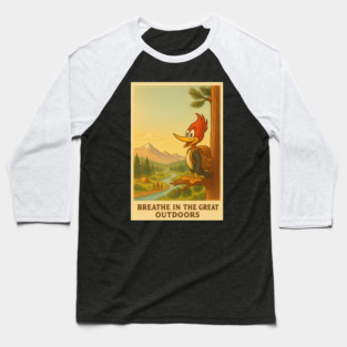 Breathe in the Great Outdoors Baseball T-Shirt