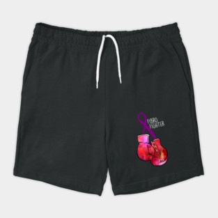Fibro Fighter (white font) Shorts