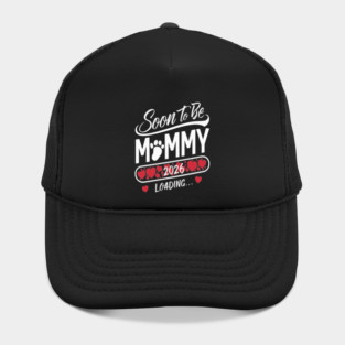 Promoted To Mommy Est 2026 Soon To Be Mother's Day Floral Hat