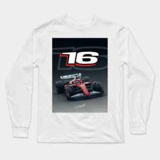 Charles Leclerc - Fade Long Sleeve T-Shirt