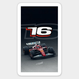Charles Leclerc - Fade Sticker