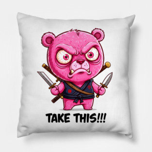 Bear Cartoon Pillow