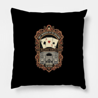 Only Murders - The Arconia Royal Flush Pillow