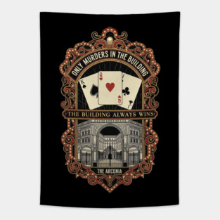 Only Murders - The Arconia Royal Flush Tapestry