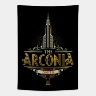 Arconia Architectural Emblem Tapestry