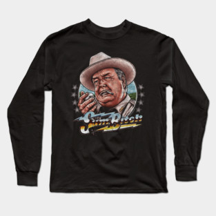 Smokey and the Bandit, DISTRESSED, Buford t Justice, Sumbitch Long Sleeve T-Shirt