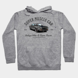 Classic Ford Mustang | Vintage Car Art Hoodie