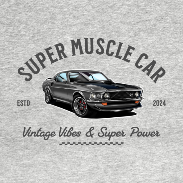 Classic Ford Mustang | Vintage Car Art by monsalveautos