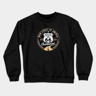 Route 66 Centennial Special Edition design Crewneck Sweatshirt