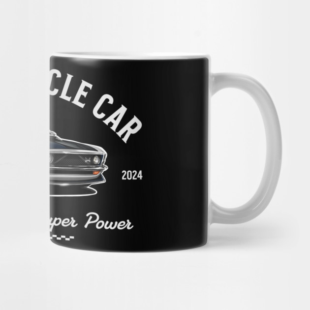 Classic Ford Mustang – Drawing | Vintage Car Art by monsalveautos