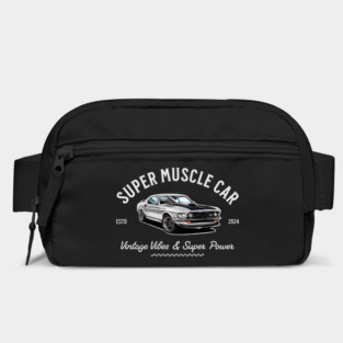 Classic Ford Mustang – Drawing | Vintage Car Art Bag
