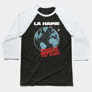 La Haine, Vincent Cassel, Cult Classic Baseball T-Shirt