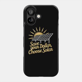 Solar Energy Phone Case