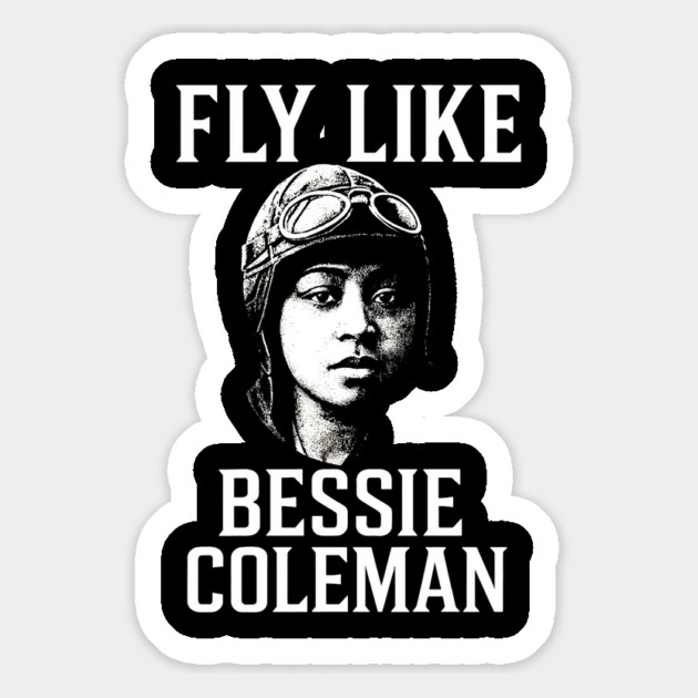 Fly Like Bessie Coleman Magnet by UrbanLifeApparel