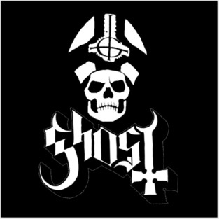 ghost band Posters and Art