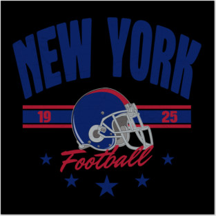 new york giants football Posters and Art