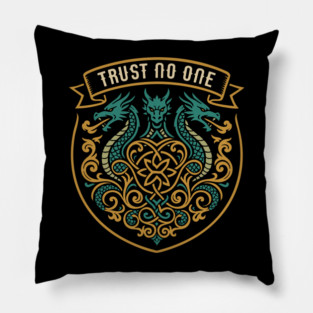 Trust No One Wargaming Pillow
