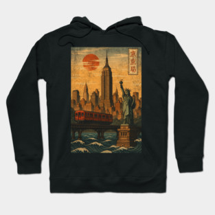 Sunset in Manhattan Hoodie