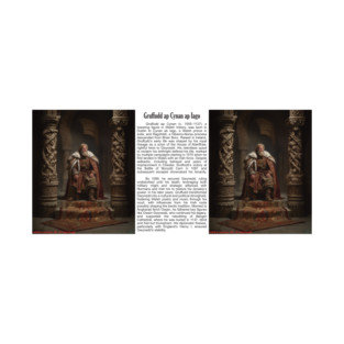 Gruffudd ap Cynan, King of Gwynedd T-Shirt