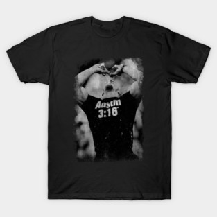 Stone Cold Steve Austin  80s 90s Vintage Distressed Style T-Shirt
