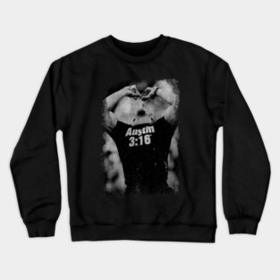 Stone Cold Steve Austin  80s 90s Vintage Distressed Style Crewneck Sweatshirt