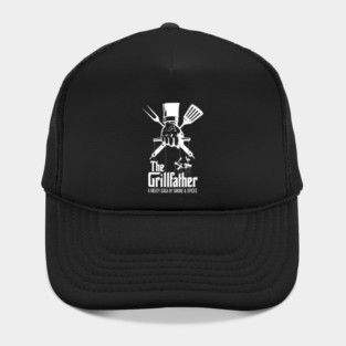 AUG-114 The Grillfather Funny BBQ Dad Hat