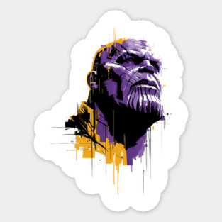 thanos Sticker