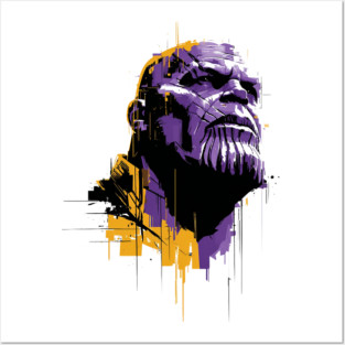 thanos Posters and Art