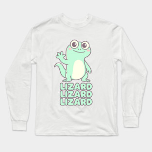 Lizard Lizard Lizard Meme Long Sleeve T-Shirt