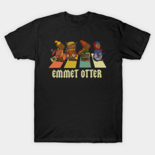 Emmett Otters Christmas Band Muppetss Retro Xmass Holiday Jim Henson Nightmares Puppets - sitrex #21 T-Shirt