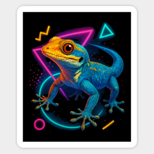 Yellow Head Gecko Magnet