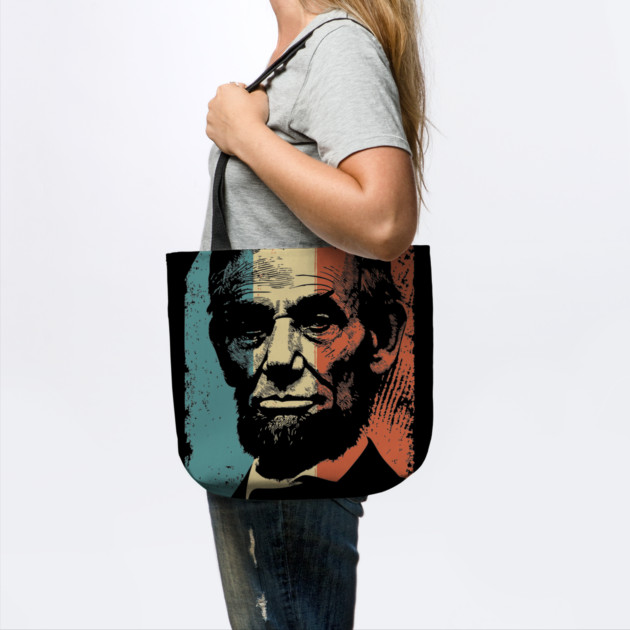 Bold Abraham Lincoln Graphic Portrait | US History Teacher Gift by TuncGK