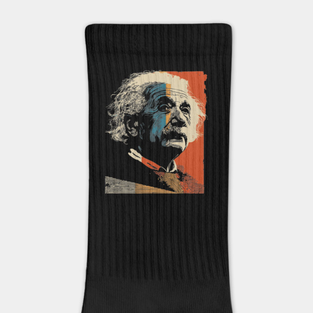 Albert Einstein Theory of Relativity Pop Art | Physics Teacher Gift by TuncGK