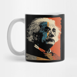 Albert Einstein Theory of Relativity Pop Art | Physics Teacher Gift Mug