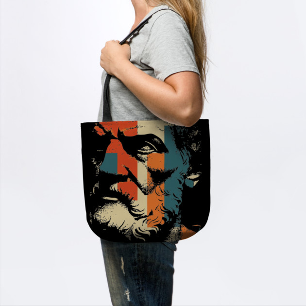 Aristotle Greek Philosopher Portrait | Philosophy Major Student Gift by TuncGK