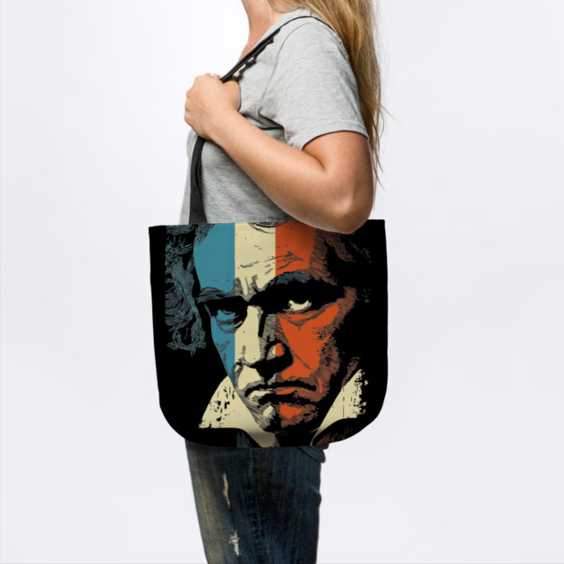 Beethoven Intense Composer Portrait | Classical Music Lover Gift by TuncGK