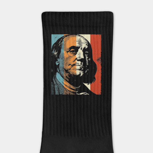 Benjamin Franklin Founding Father Pop Art | Inventor's Gift by TuncGK