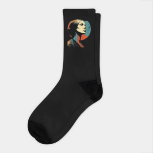 Emily Dickinson Reclusive Poet | English Literature Major Gift Socks
