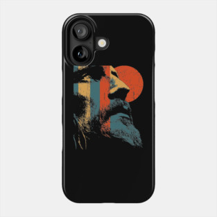 Jesus Christ Portrait in Modern Pop Art Style | Faith Gift Phone Case