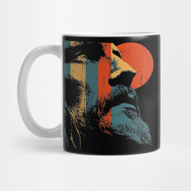 Jesus Christ Portrait in Modern Pop Art Style | Faith Gift by TuncGK