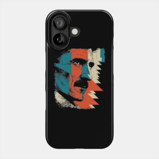 Nikola Tesla The Futurist Inventor | Electrical Engineer Gift Phone Case