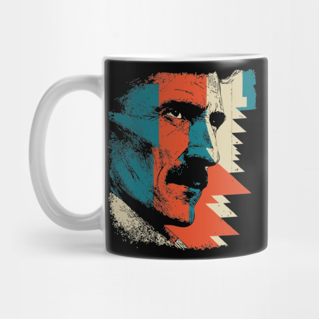 Nikola Tesla The Futurist Inventor | Electrical Engineer Gift by TuncGK