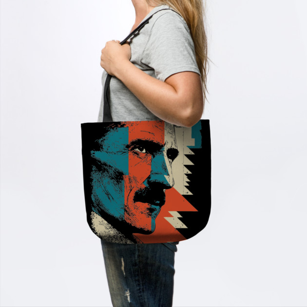 Nikola Tesla The Futurist Inventor | Electrical Engineer Gift by TuncGK