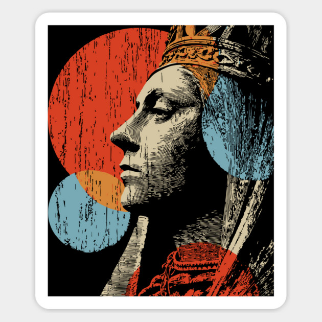 Queen Victoria of England | Victorian Era History Gift Magnet by TuncGK
