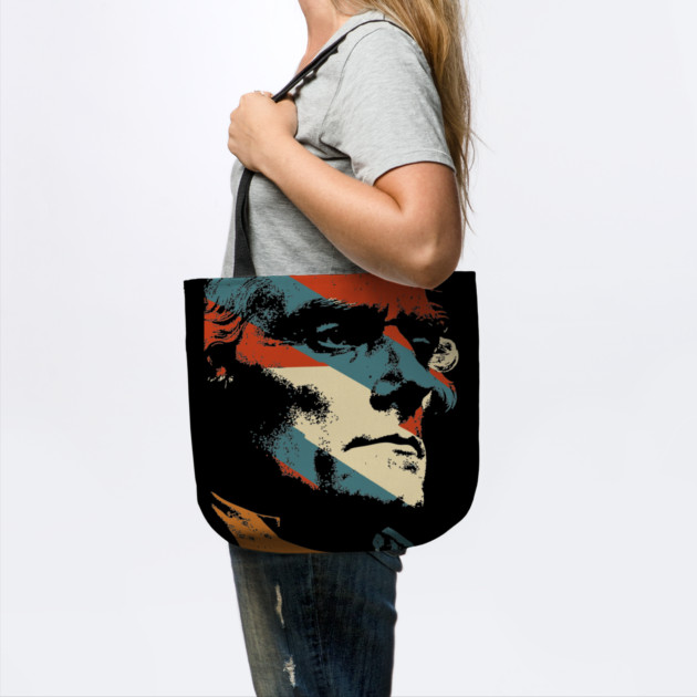 Thomas Jefferson Founding Father Pop Art | US History Gift by TuncGK