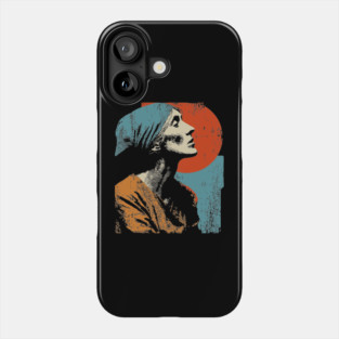 Virginia Woolf Modernist Author | Feminist Literature Gift Phone Case