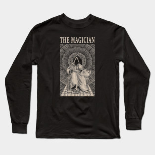 The Magician Tarot Card and Symbol of Manifestation Long Sleeve T-Shirt